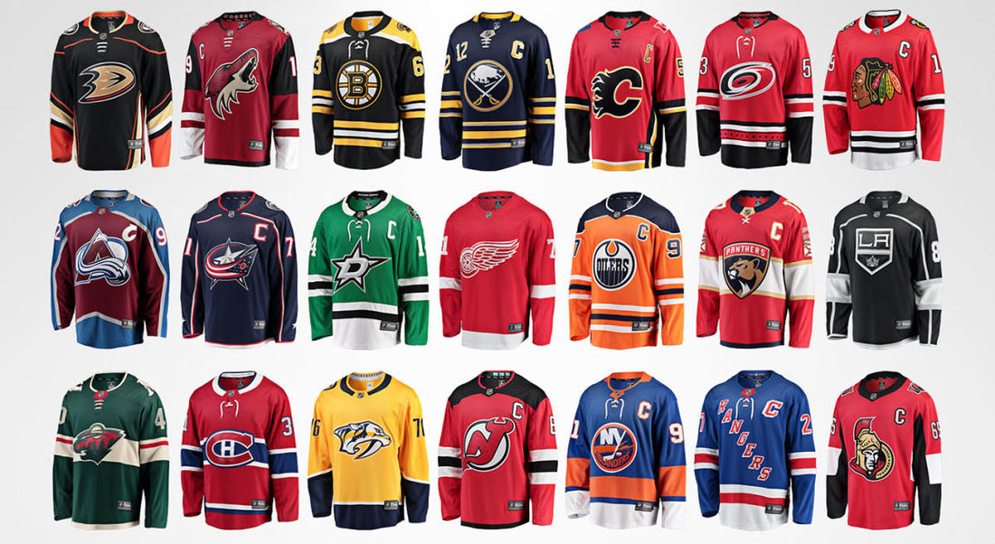 Ranking of the Top 10 Most Atrocious Uniforms in Hockey History