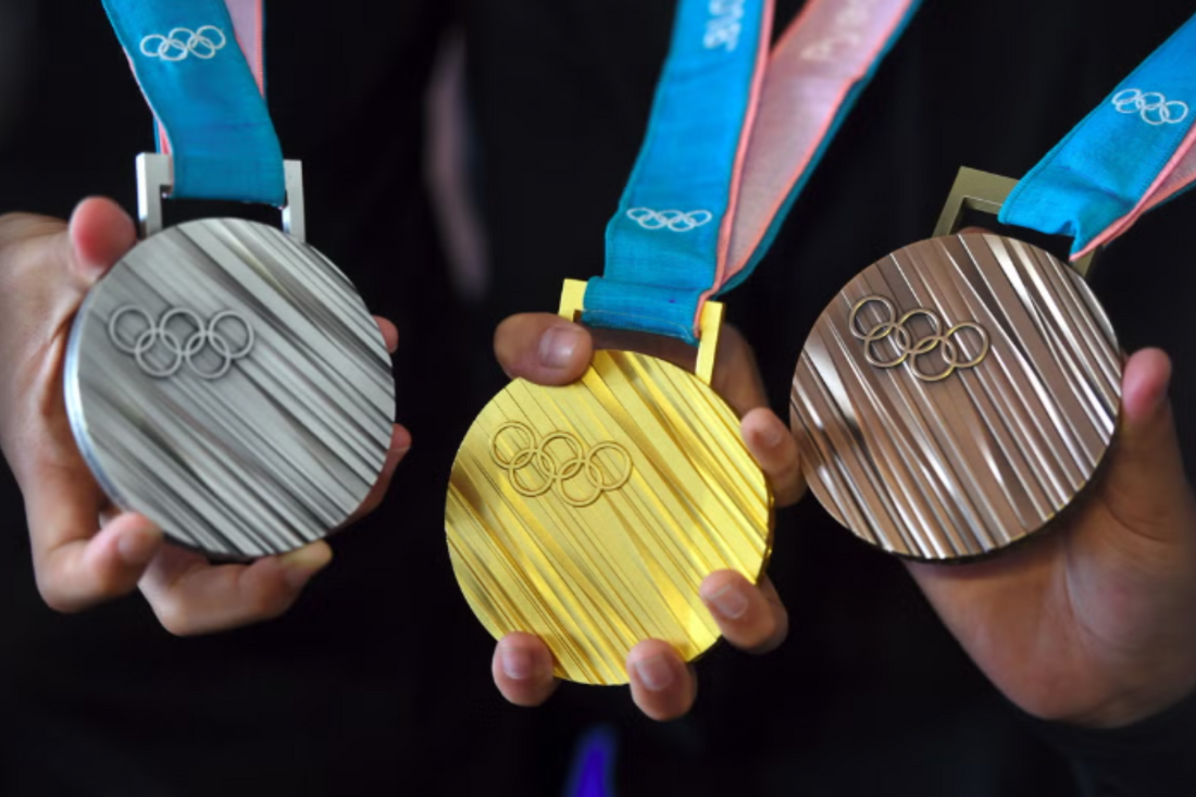 How much is an Olympic gold medal worth?