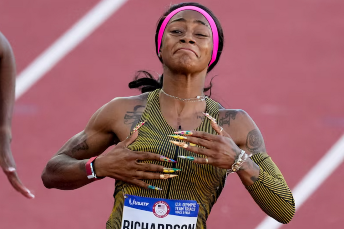 Where does Sha Carri Richardson rank in the world?