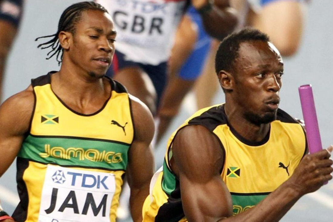 Who is faster Usain Bolt or Yohan Blake?