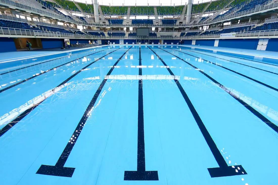 How long is an Olympic swimming pool?