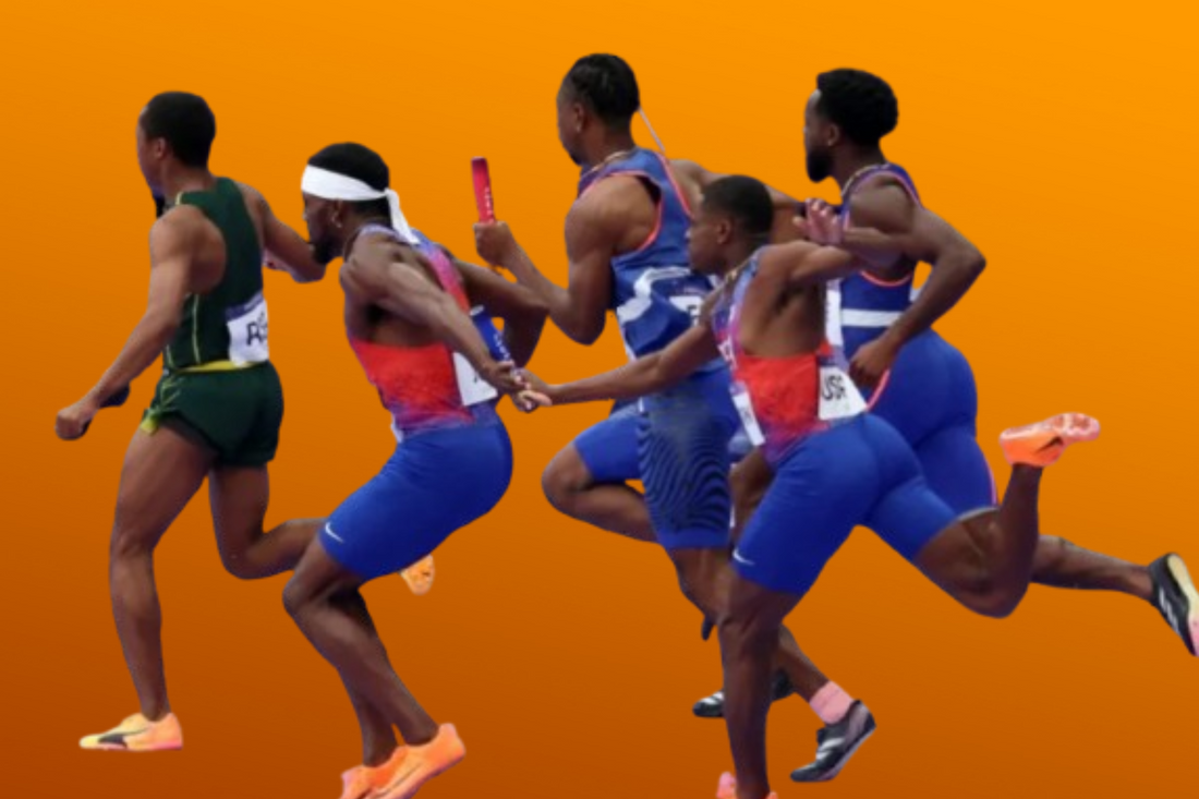 What Material are Olympic Batons made out of?