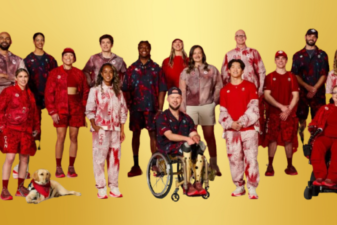 Who outfitted Canada for the 2024 Olympics?