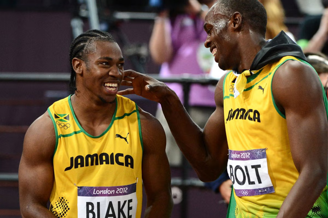 Who is faster Usain Bolt or Yohan Blake?