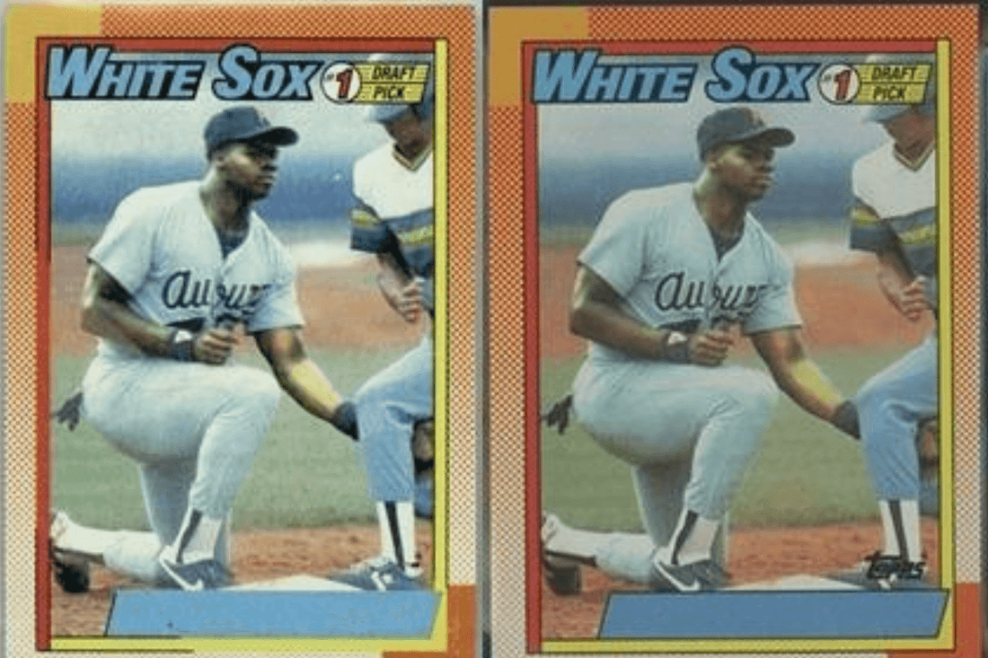 What is a Double Print Sports Card? - Fan Arch