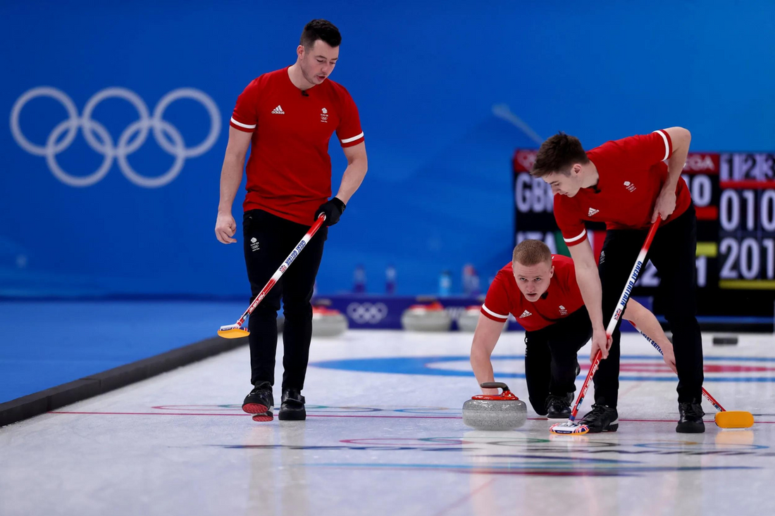 Why do they brush the ice during curling?
