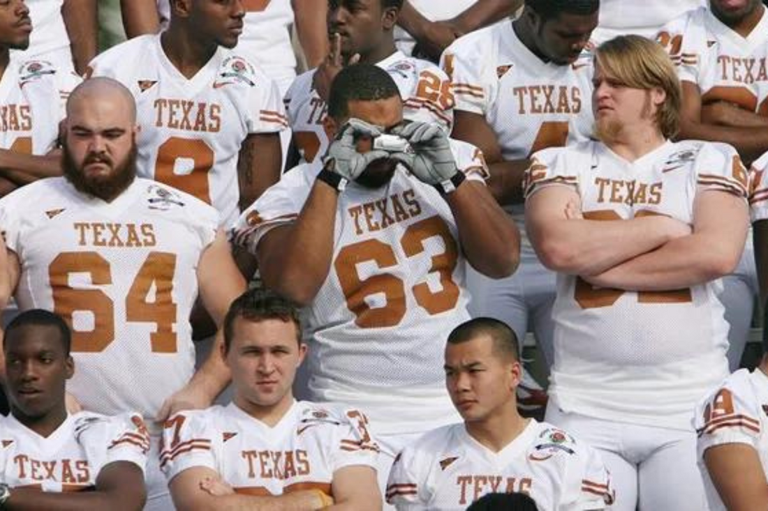 When was the last time Texas Longhorns Football went undefeated?