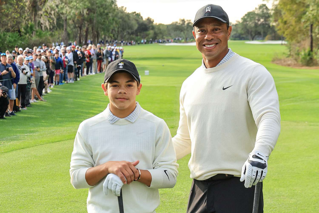 What is Tiger Woods son's name?