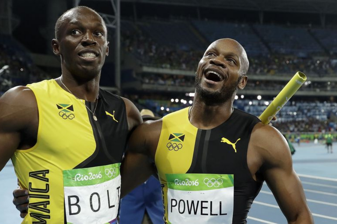 Who is faster Usain Bolt or Asafa Powell?