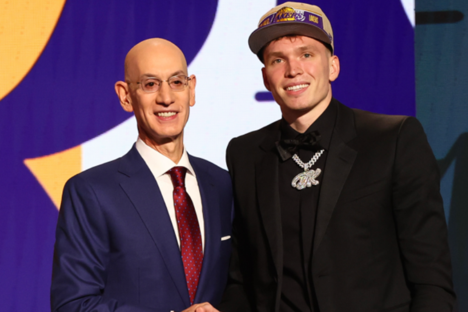 Dalton Knecht Lakers' No. 17 Pick in the 2024 NBA Draft Fan Arch