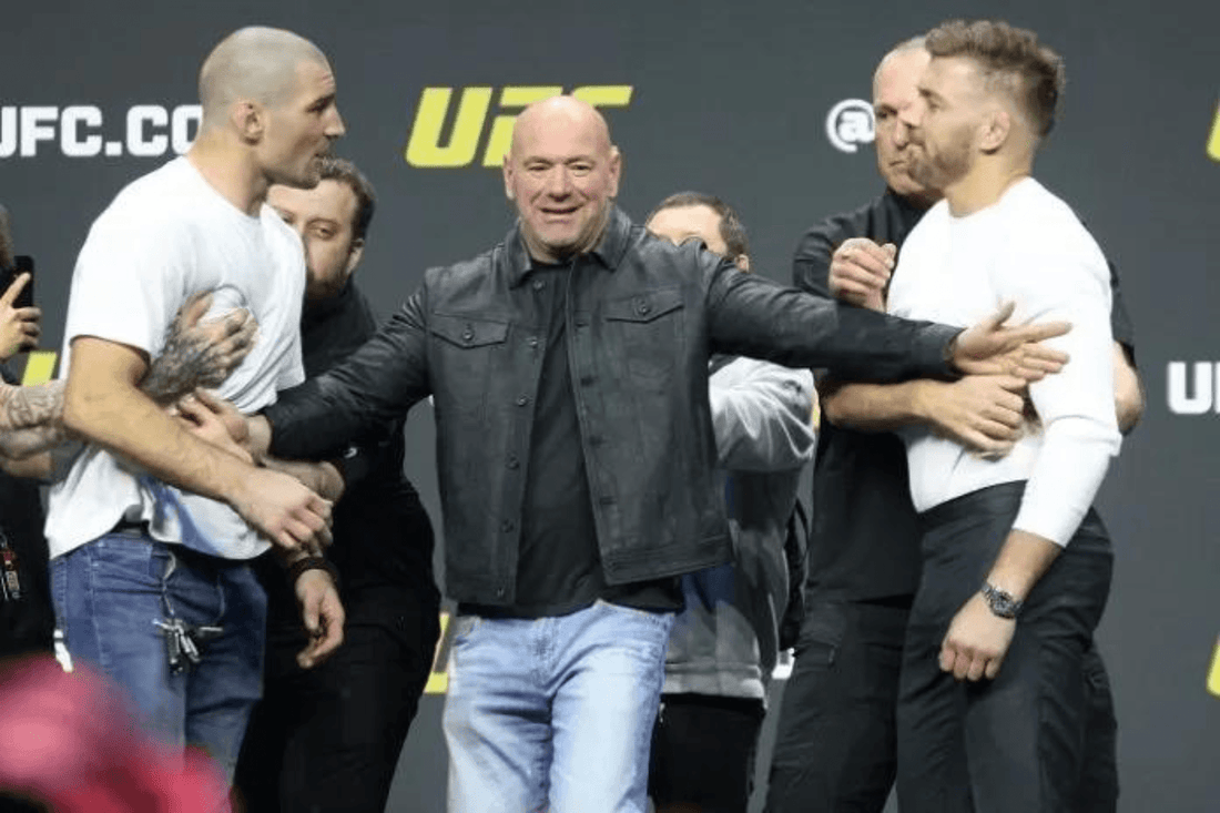 What Happened between Dricus Du Plessis and Sean Strickland at UFC 296? - Fan Arch