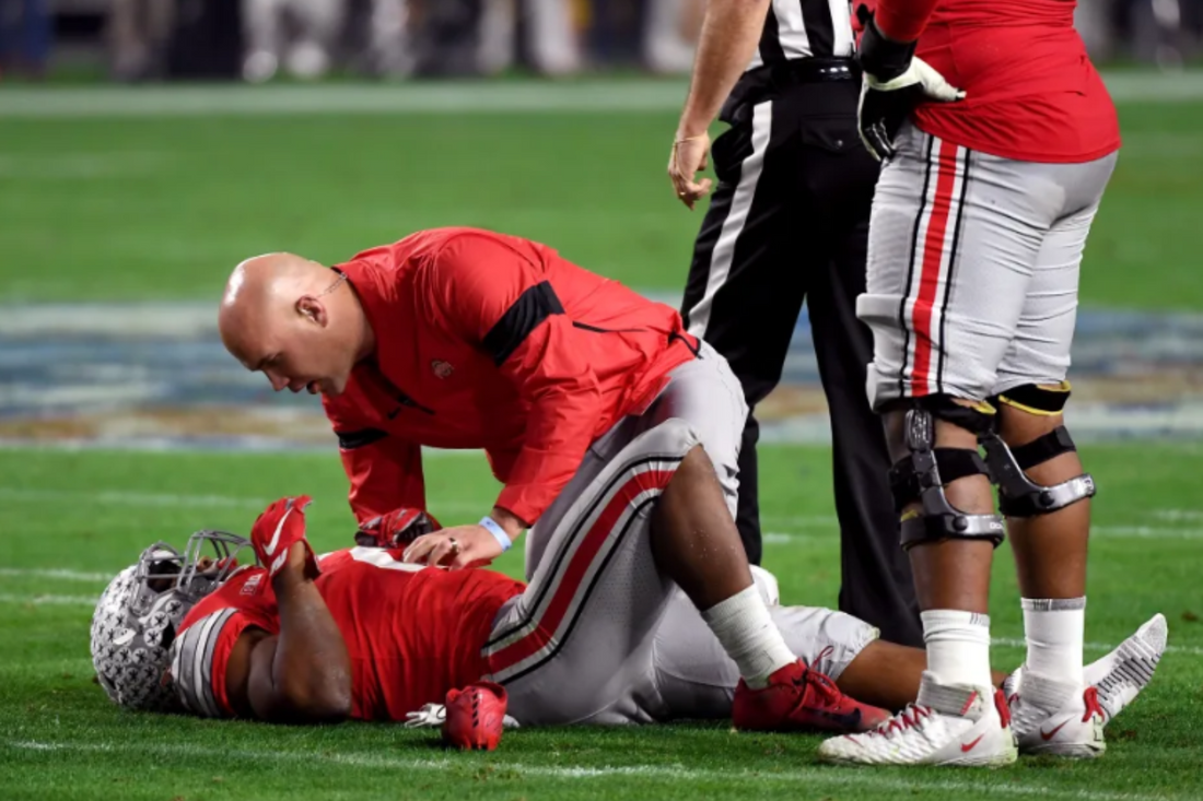 JK Dobbins and injury, an unfortunate pair