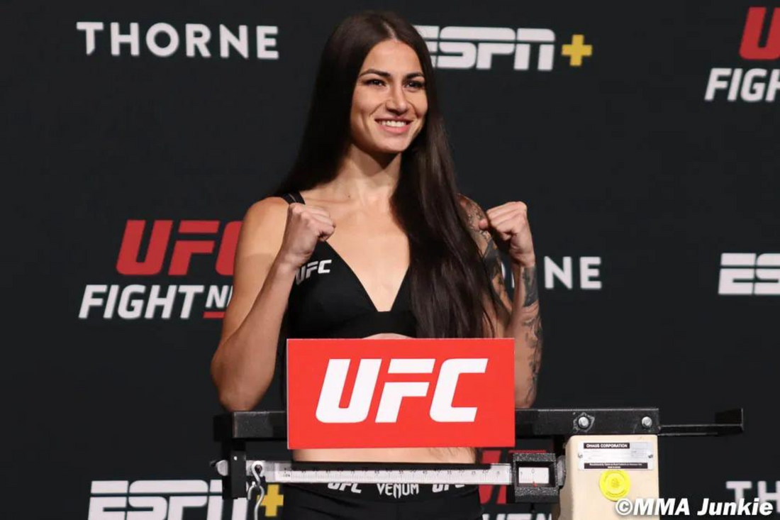 The Story of UFC Fighter Diana Belbiță Early Career and Rise to Prominence