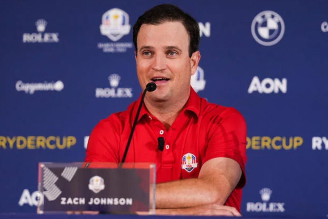 Why is Zach Johnson the Ryder Cup captain?