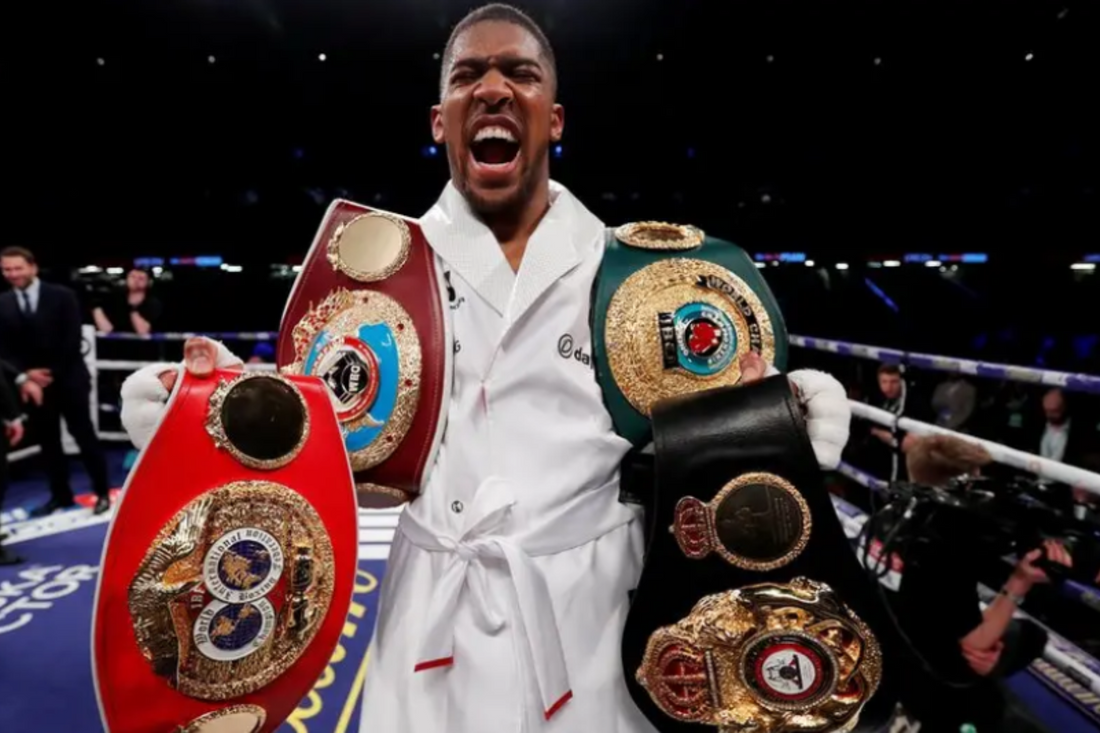 How many Belts has Anthony Joshua had? - Fan Arch