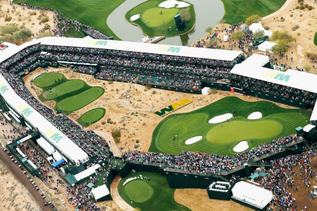 What is the controversy with the Waste Management Open?