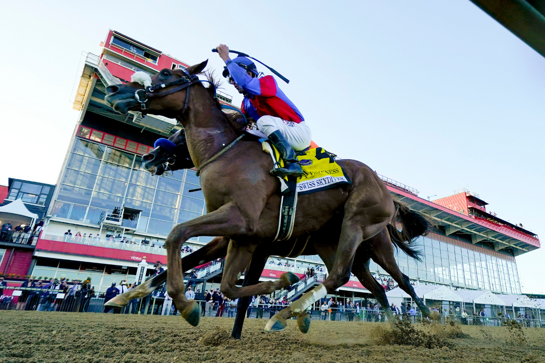 What horse holds the record for the Preakness Stakes?