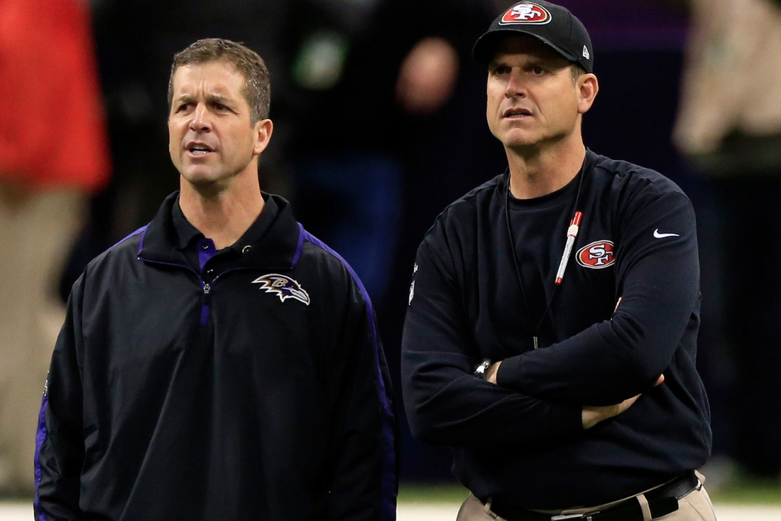 Who's older Jim or John Harbaugh?