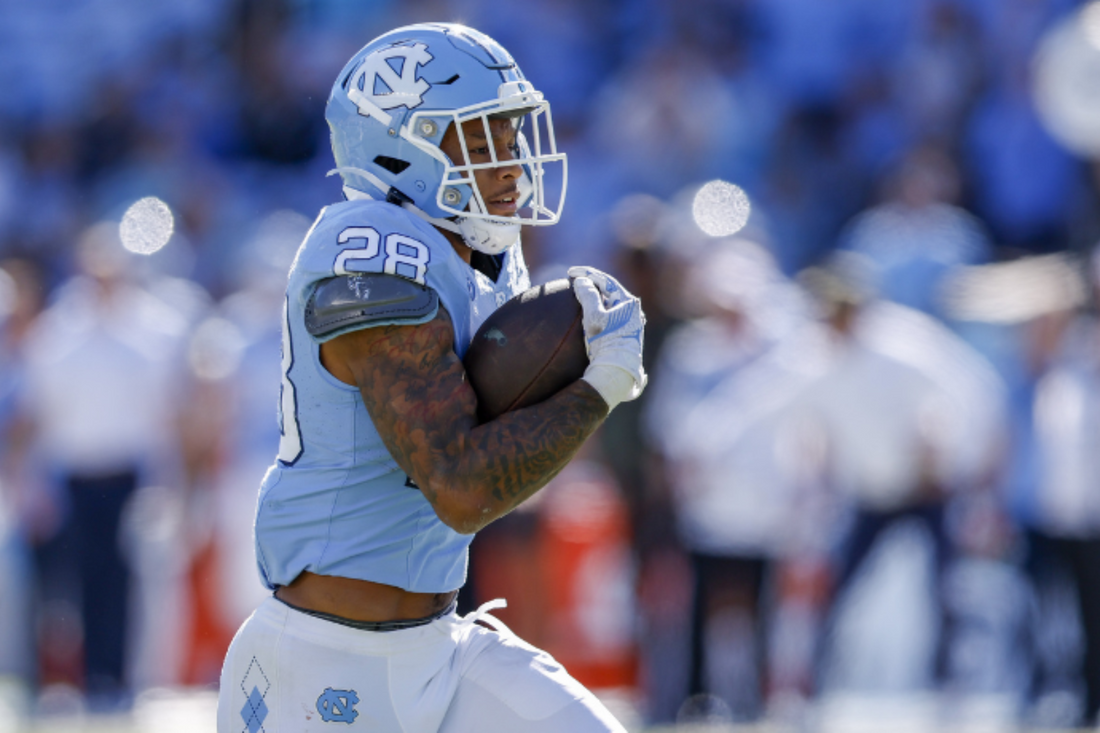 Omarion Hampton: UNC's Dynamic Running Back Making Waves in 2024