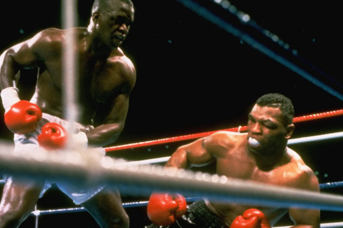 How old was Mike Tyson when he Lost Against Buster Douglas?