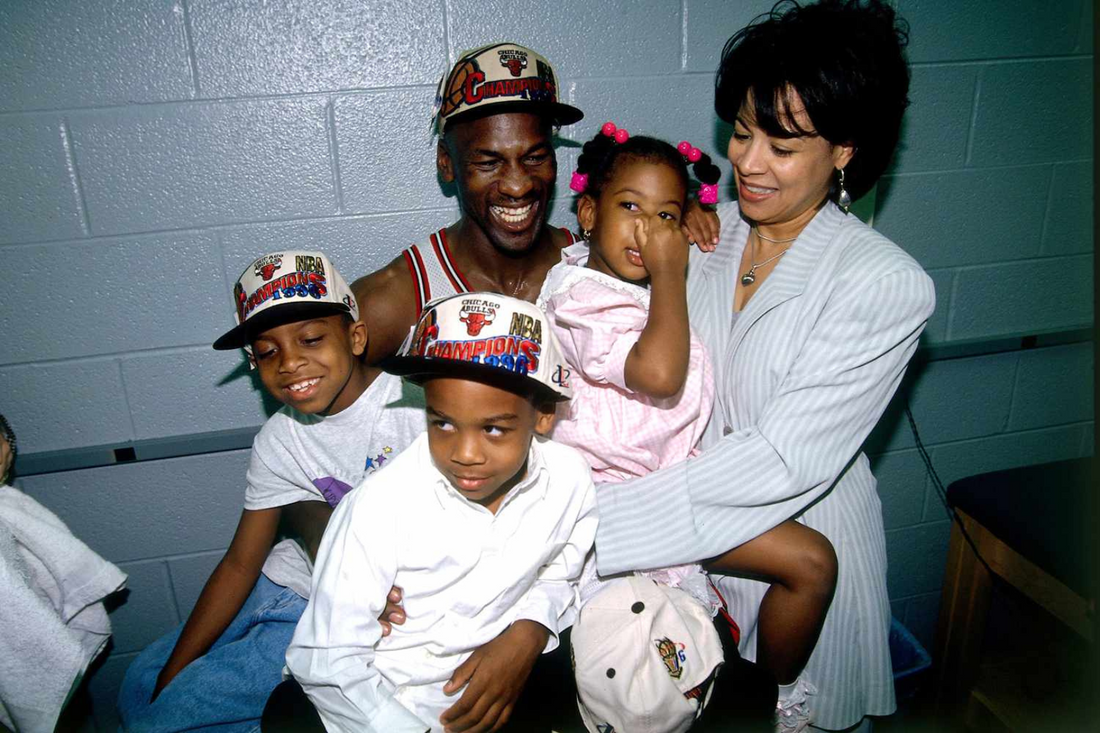 How many kids does Michael Jordan have with his ex wife Juanita?