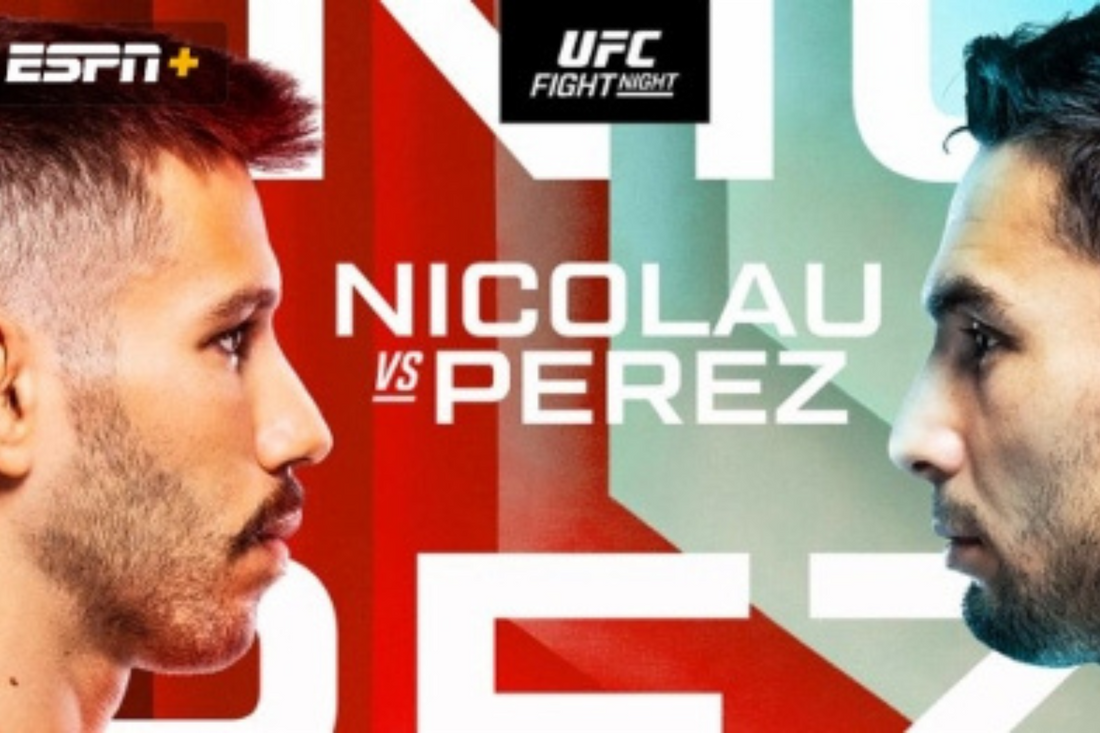 UFC on ESPN: Nicolau vs. Perez Betting Guide