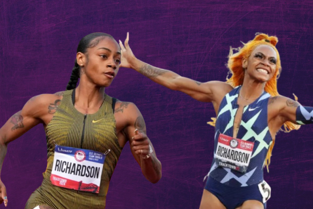Who is faster Elaine Thompson or Sha Carri Richardson?