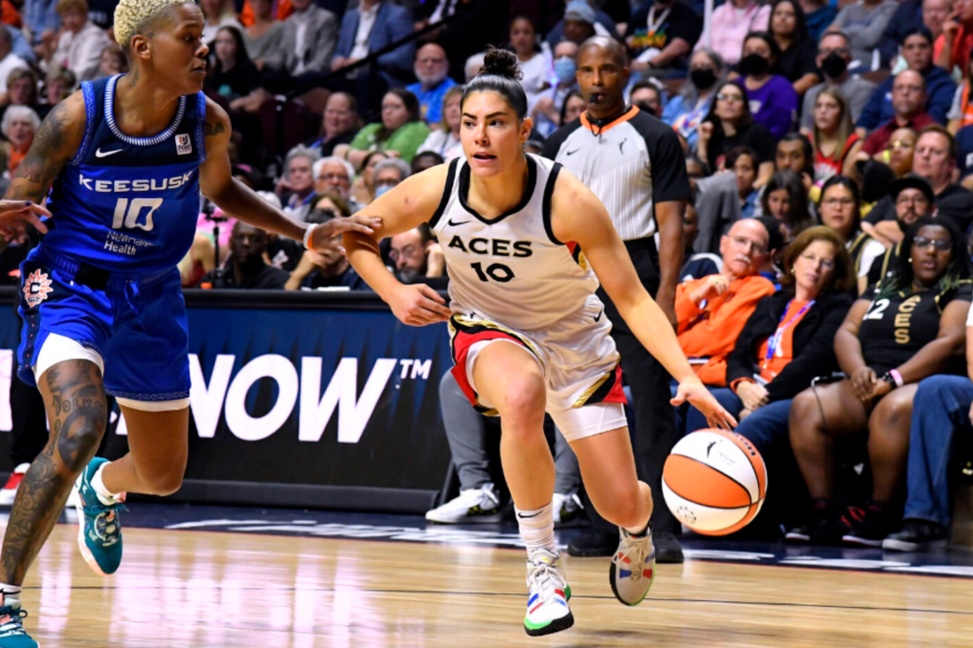 Does Kelsey Plum have a shoe deal?