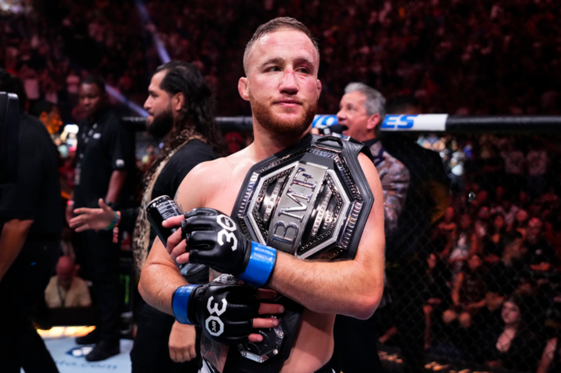 What did Justin Gaethje do before MMA?