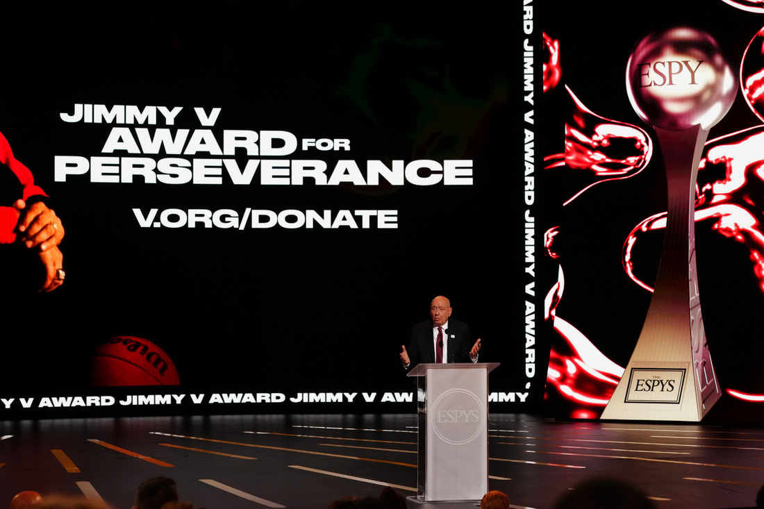 How much money has the Jimmy V Foundation raised for cancer research?