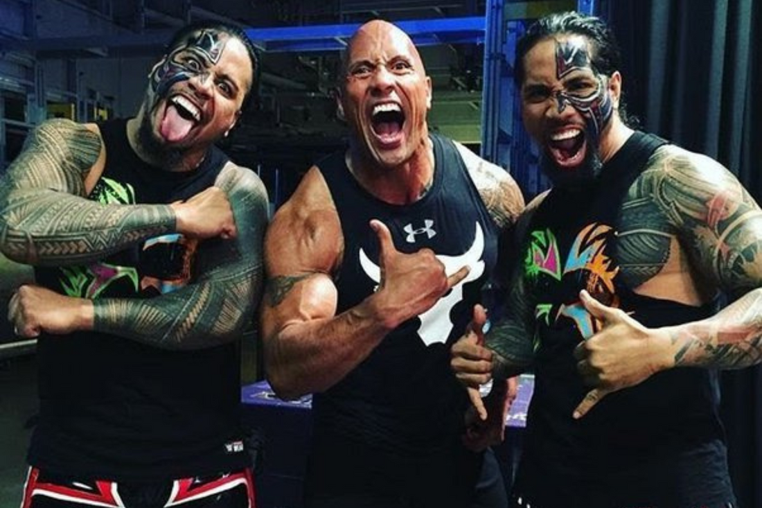 Is Jimmy Uso related to Dwayne Johnson?