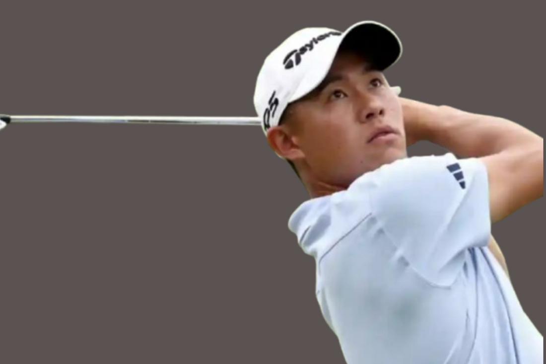 Where did Collin Morikawa grow up playing golf?