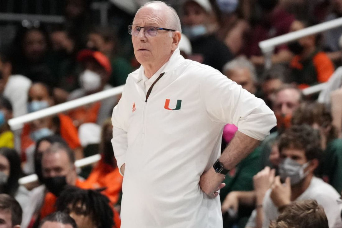 Who is the coach of the Miami Hurricanes basketball team?