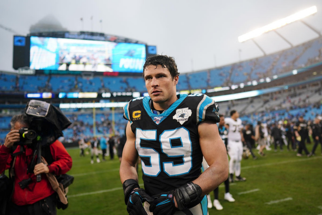 Why did Luke Kuechly retire from the NFL?