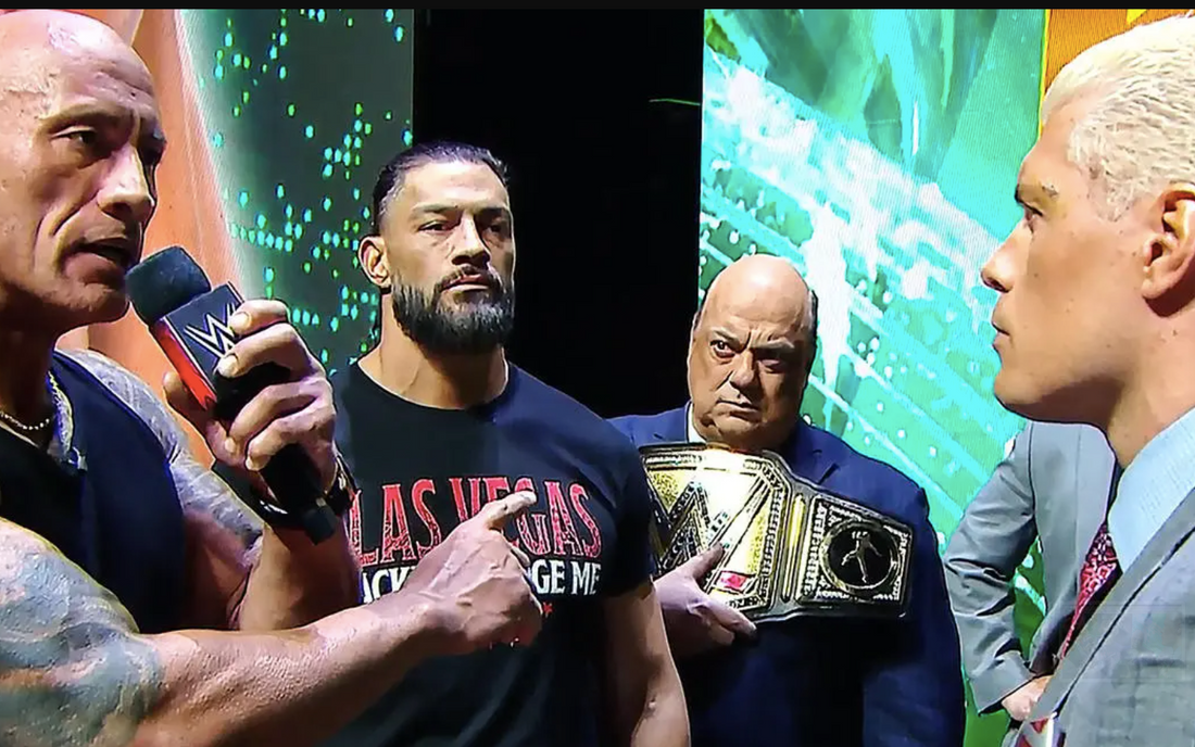 The Rock, Roman Reigns and Cody Rhodes Rumored Triple Threat Match to Headline WrestleMania 41