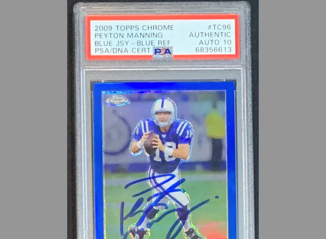 Peyton Manning's Top 5 Most Expensive Card Sales