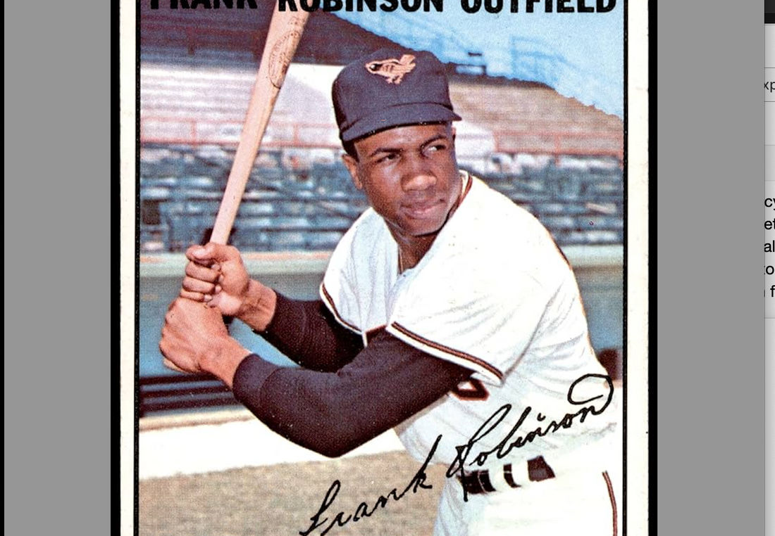 Frank Robinson: A Breakdown of the Top 5 Most Expensive Card Sales