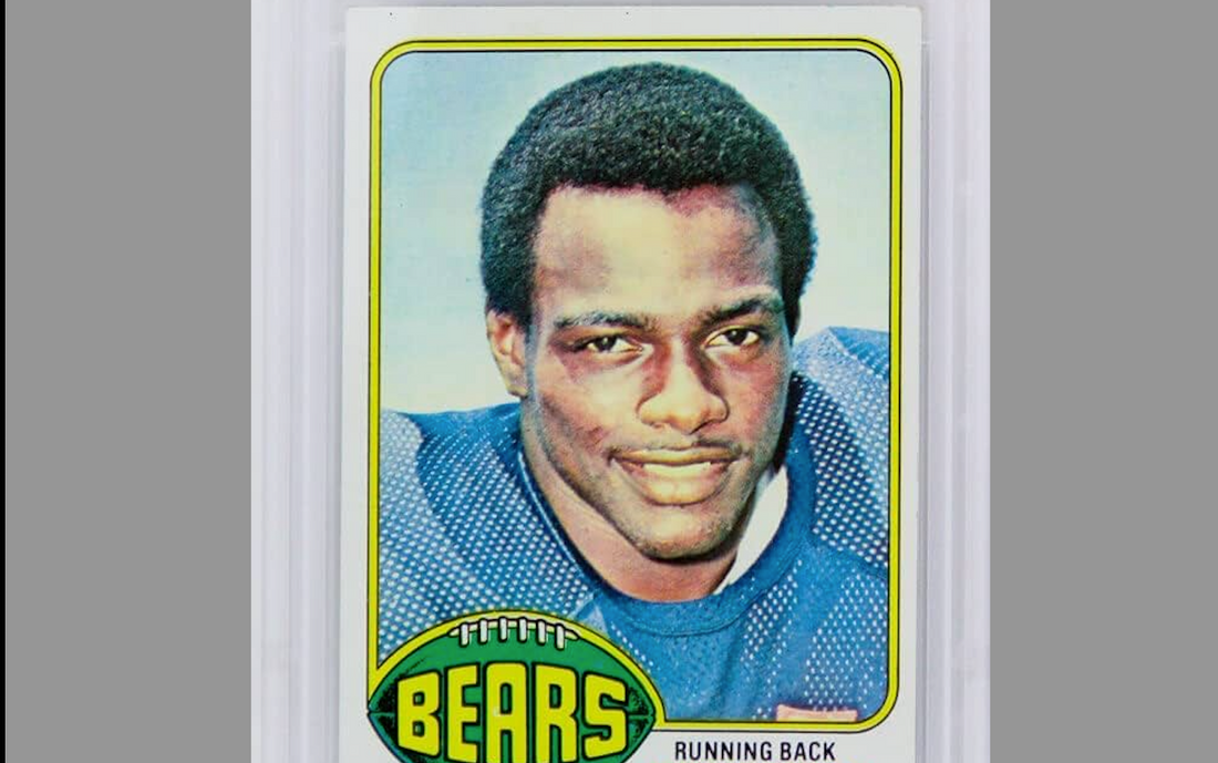 Walter Payton's Top 5 Most Expensive Football Cards