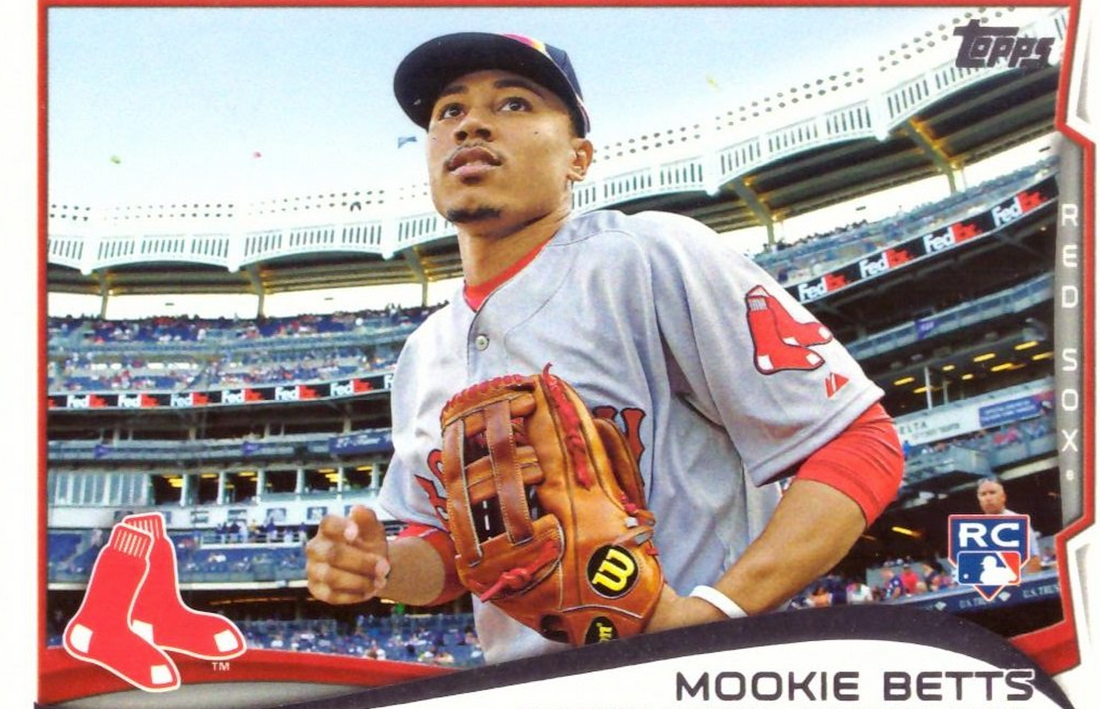 Mookie Betts: Unveiling the Top 5 Most Expensive Baseball Cards