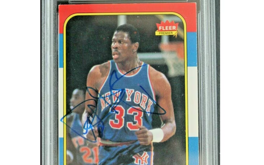 A Deep Dive: Patrick Ewing's Top 5 Most Expensive Cards