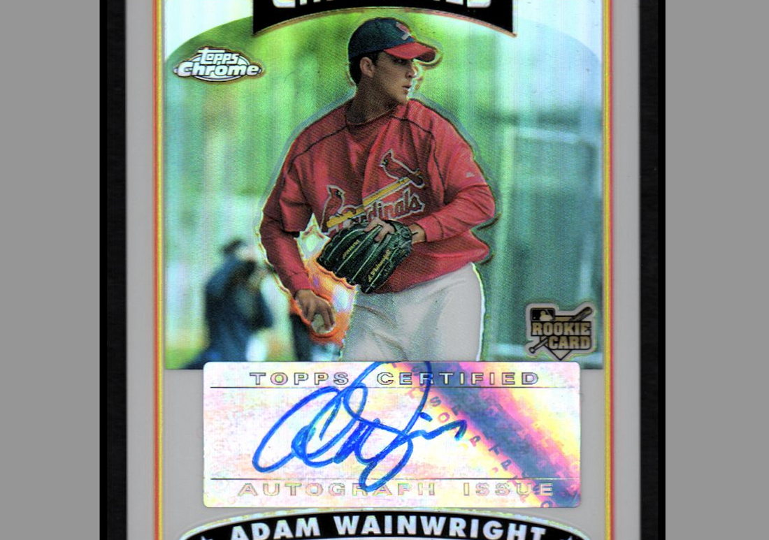 Adam Wainwright's Top 5 Most Expensive Rookie Cards