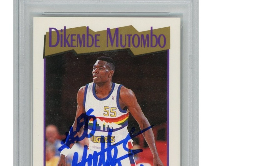 A Comprehensive List: Top 5 Most Expensive Dikembe Mutombo Basketball Card Sales
