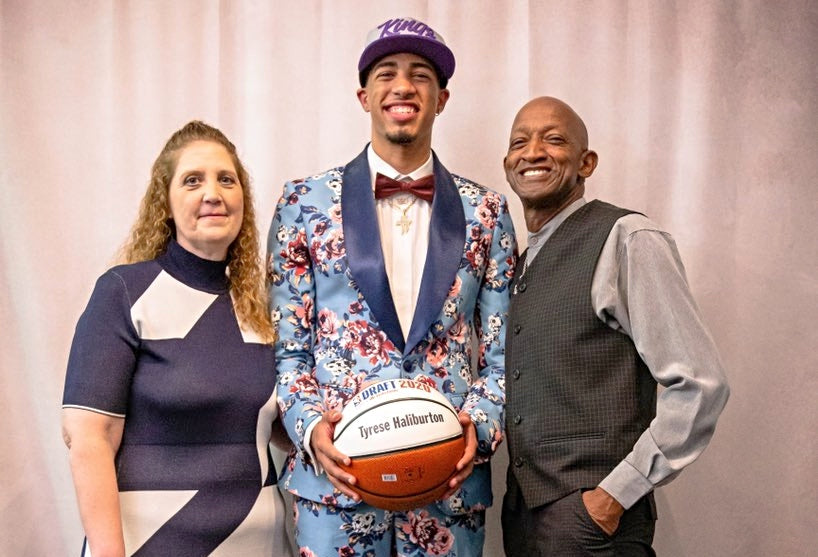 What role did Brenda Haliburton play in Tyrese Haliburton's life?