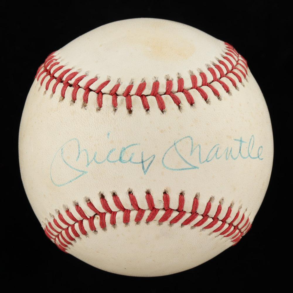 What is a Mickey Mantle autograph worth?