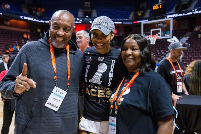 Who are A'ja Wilson's parents?