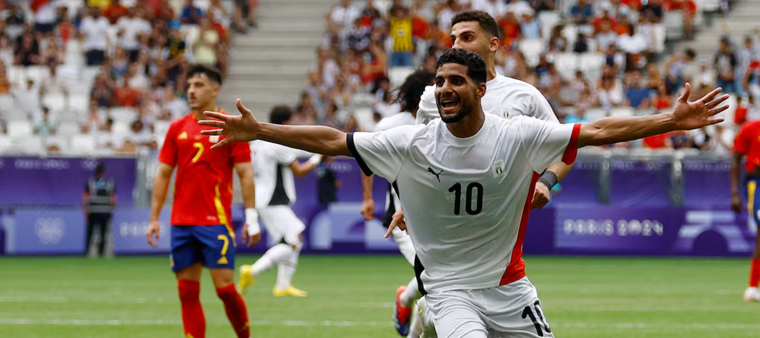 Egypt Shocks Spain 2-1 to Secure Spot in Olympic Soccer Quarterfinals