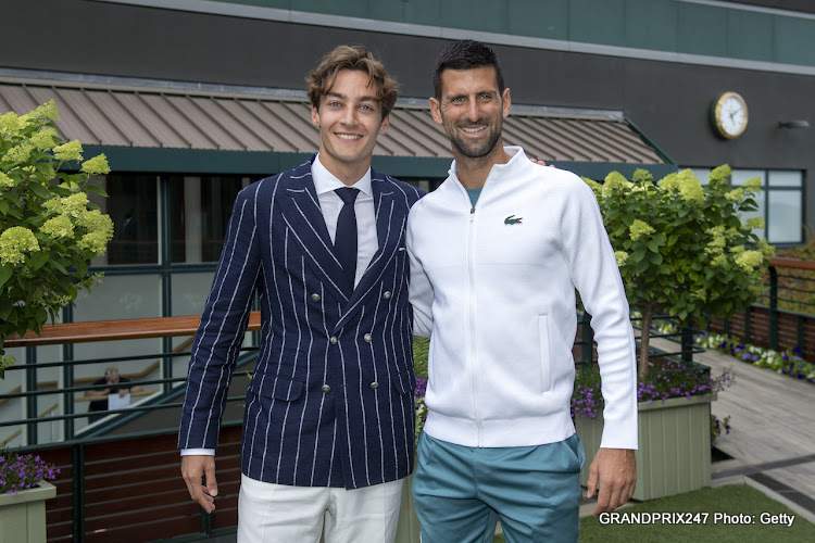 How Novak Djokovic mentored Mercedes' George Russell