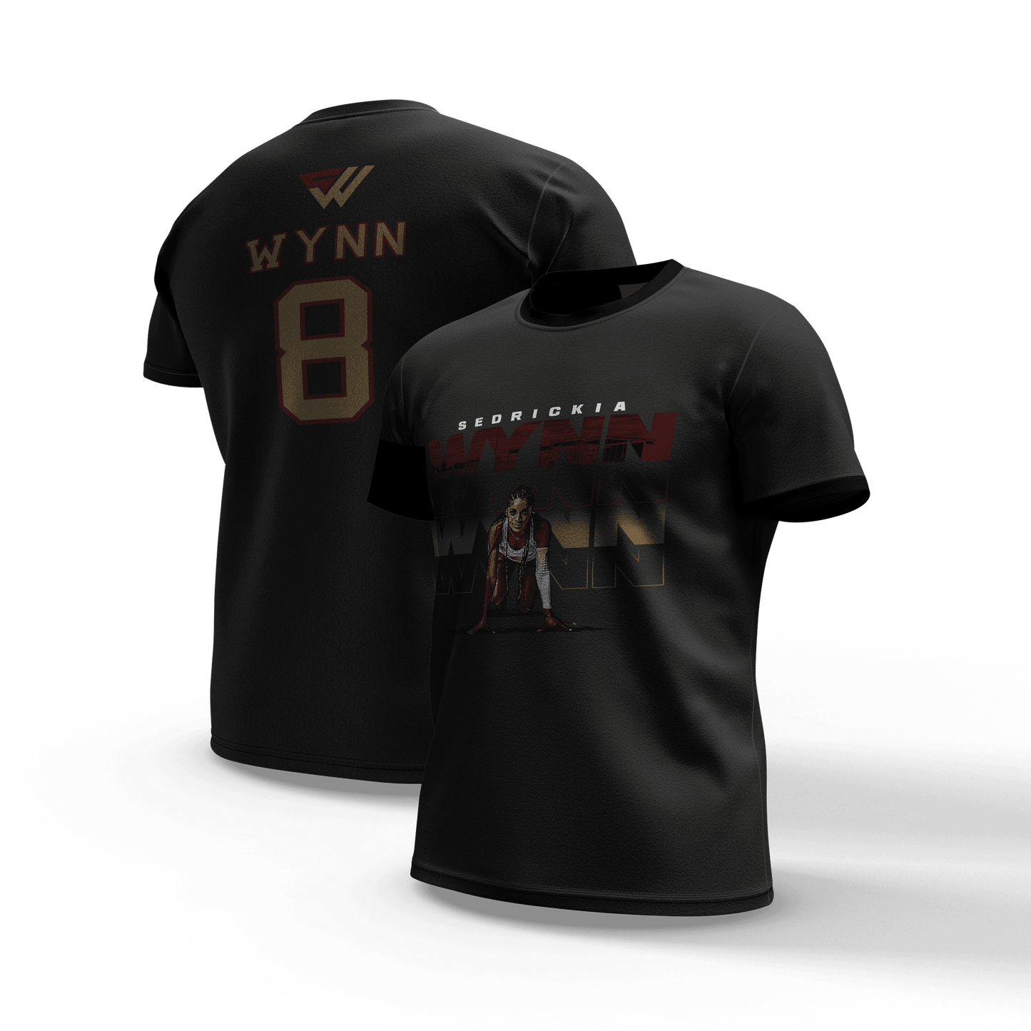 Sedrickia Wynn "Jersey" t-shirt - Fan Arch