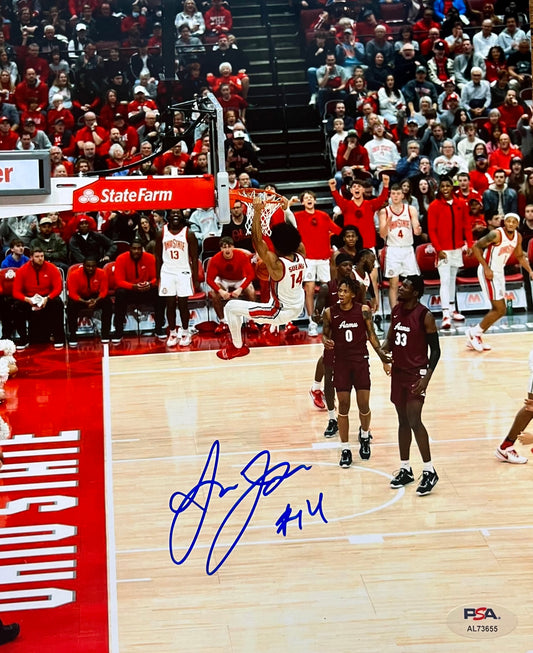 Justice Sueing Jr. Ohio State Buckeyes Signed 8x10 Photo PSA COA - Fan Arch
