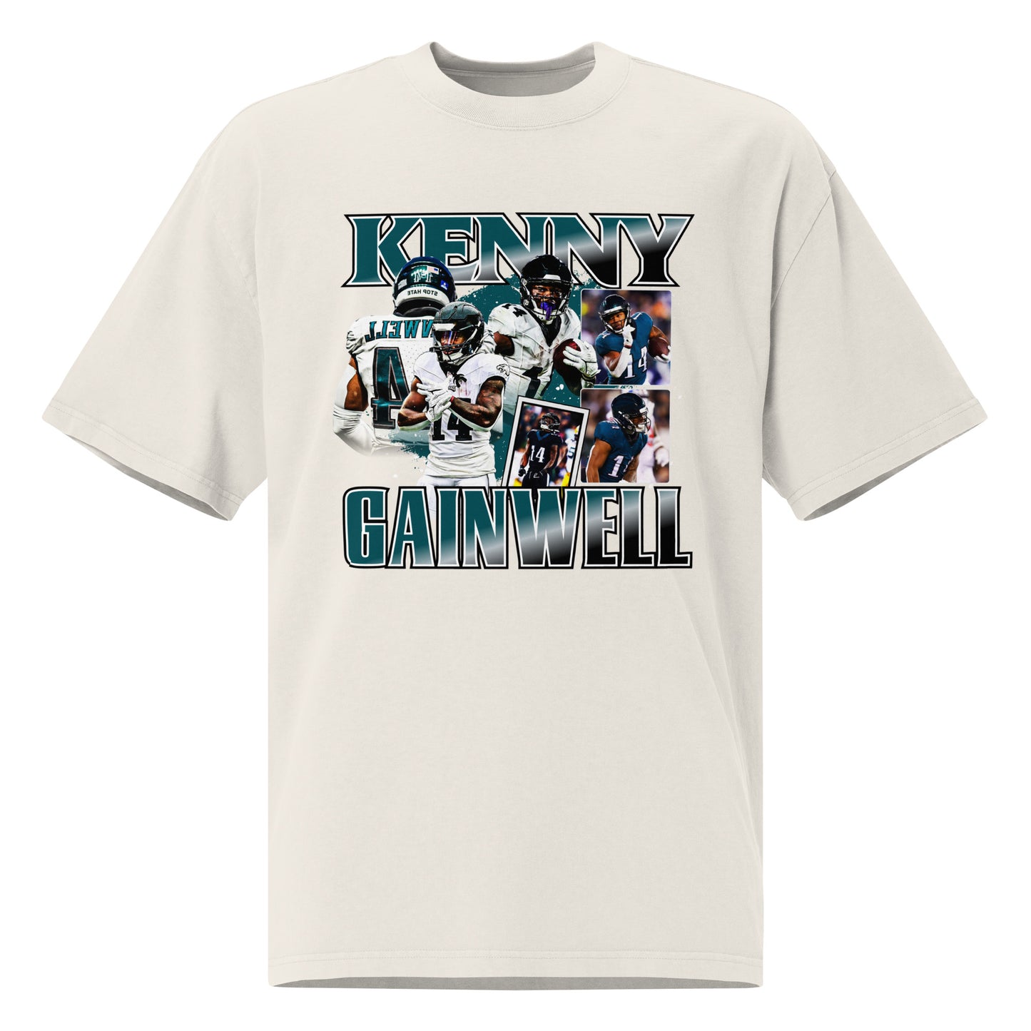 Kenneth Gainwell "Vintage" Oversized t-shirt - Fan Arch